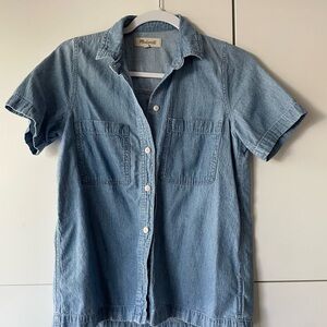 Madewell Light Blue Denim Shirt